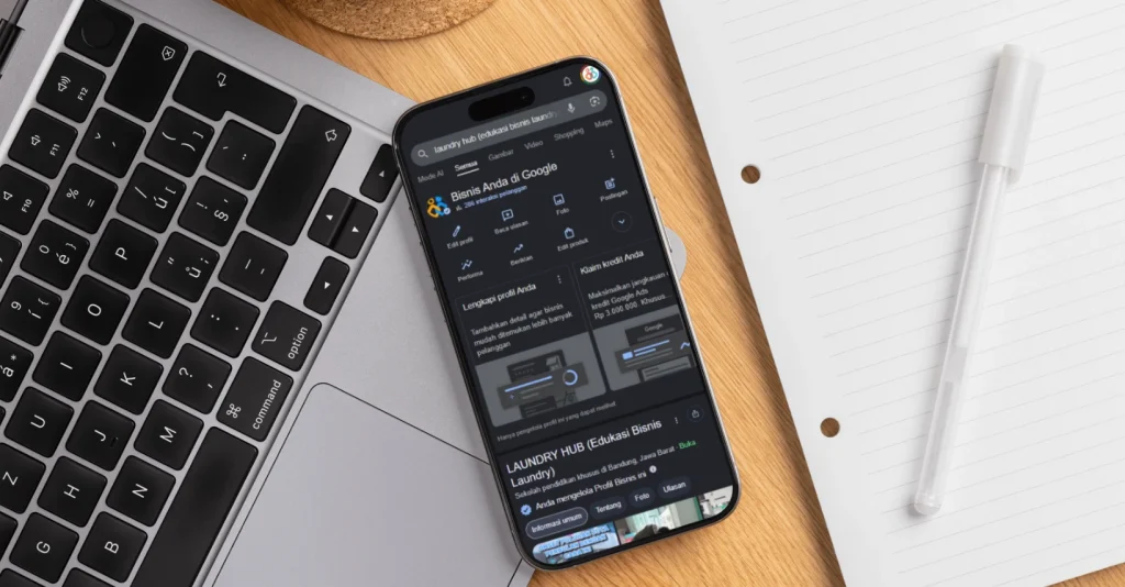 Mengoptimalkan Profil Laundry di Google Maps