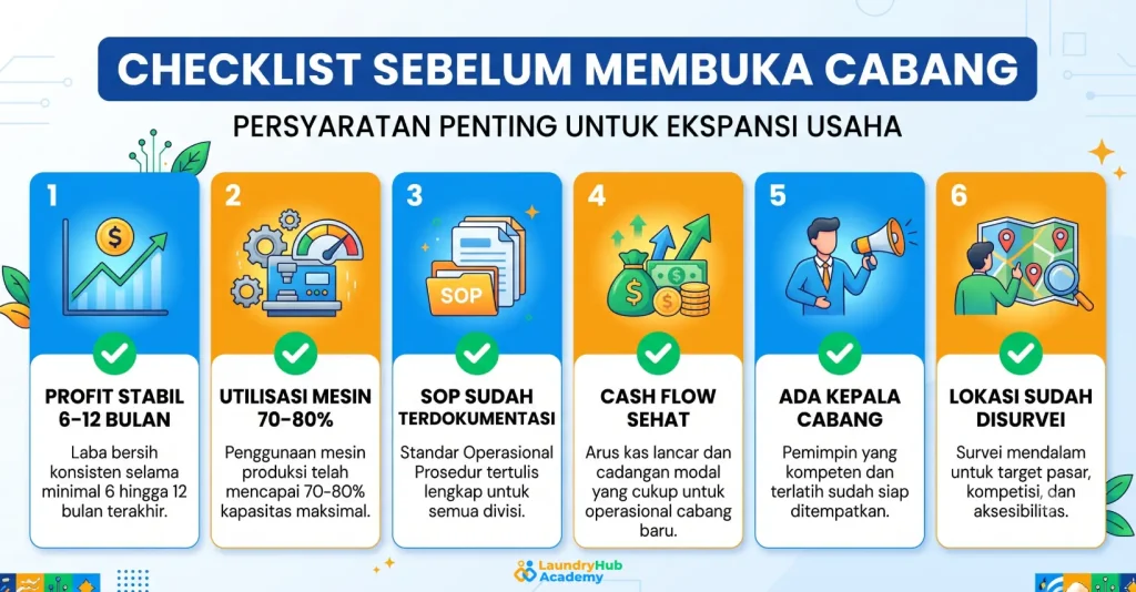 Hal yang harus diperhatikan sebelum mebuka cabang baru