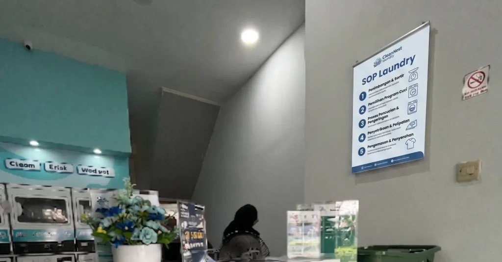 SOP Laundry Berjalan