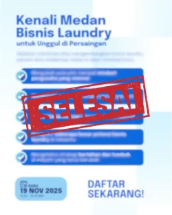 Webinar Kenali Medan Bisnis Laundry